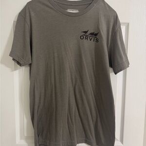 Orvis Men's Olive Short Sleeve Tee